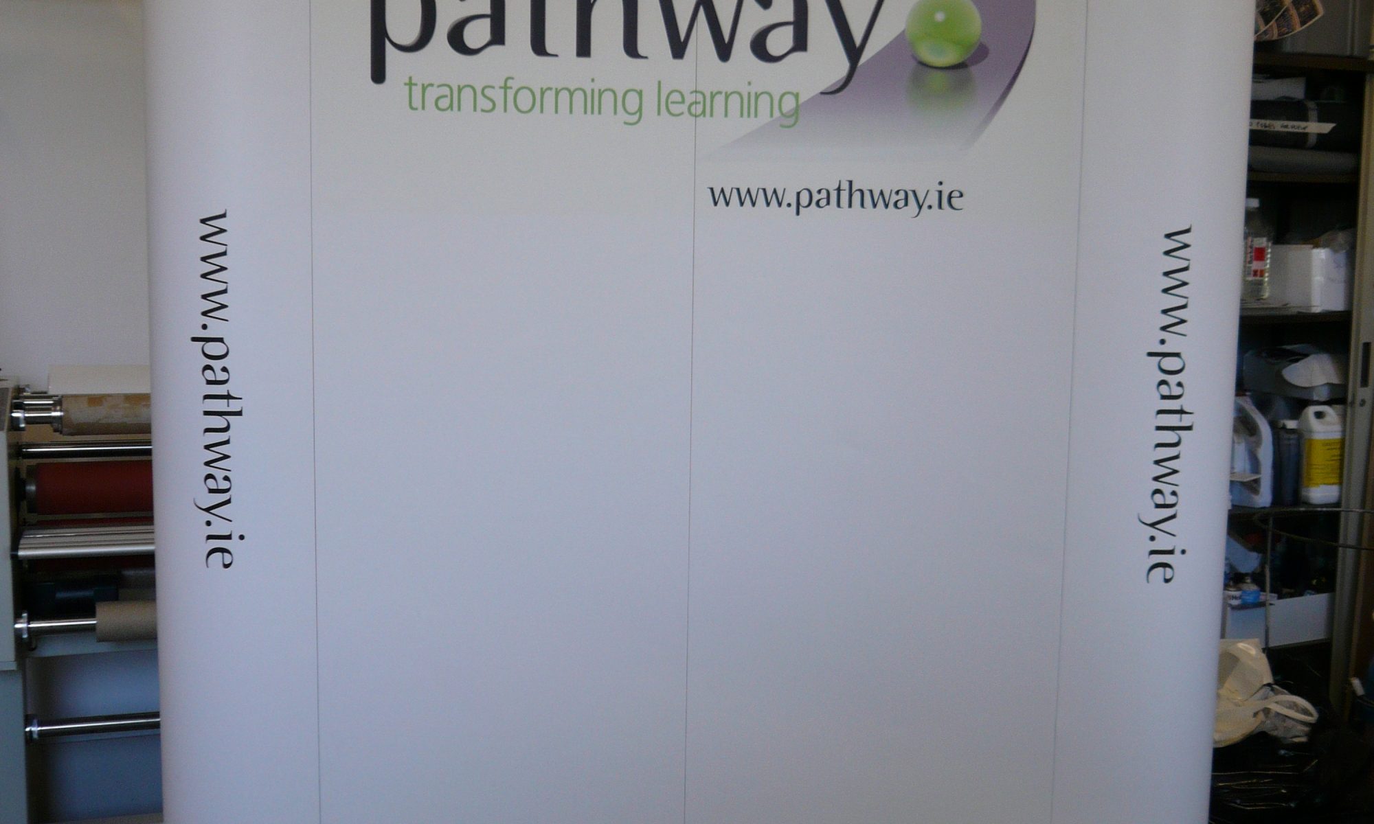 Pop up display Stand