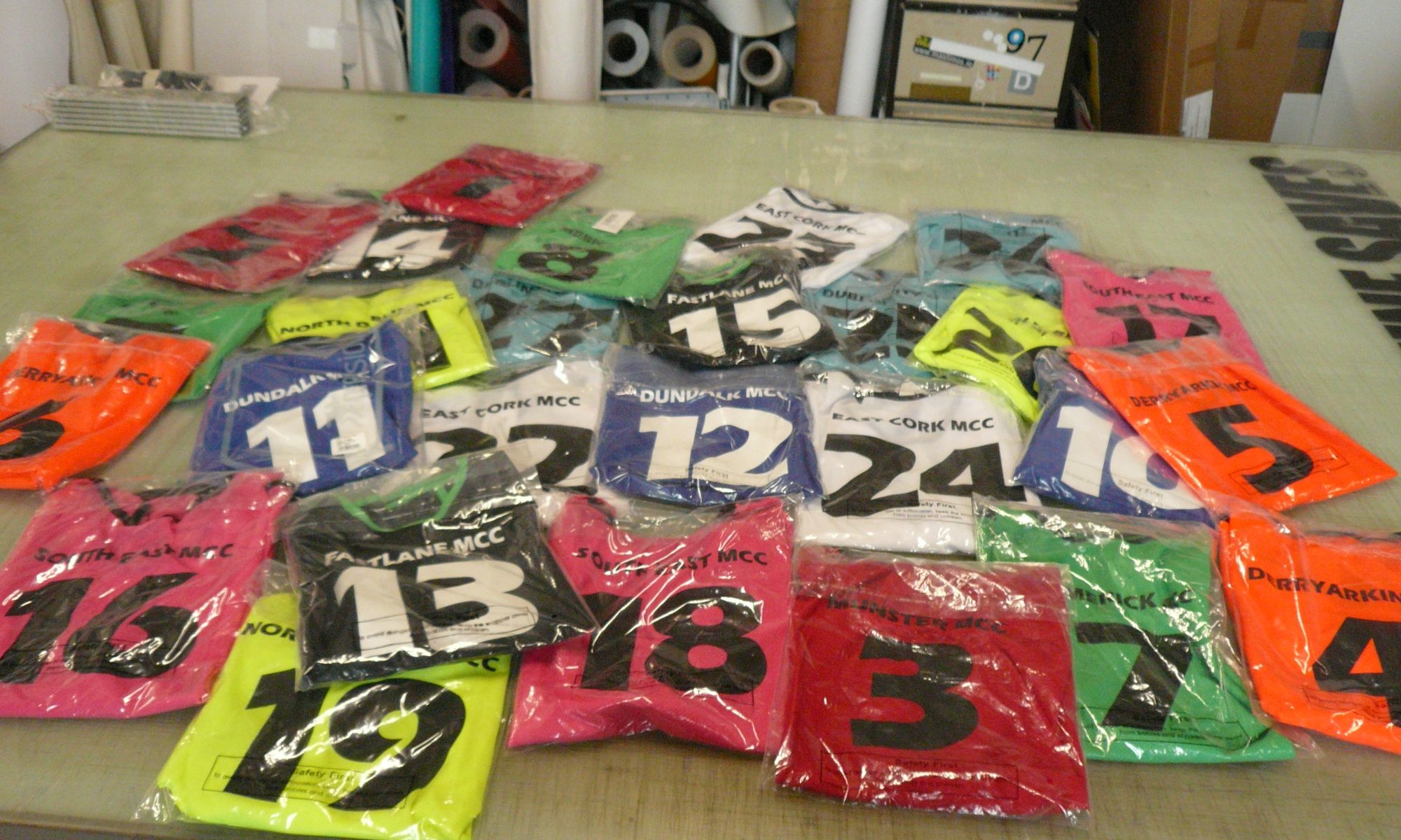 Hi VIz T-Shirt Printing company logos